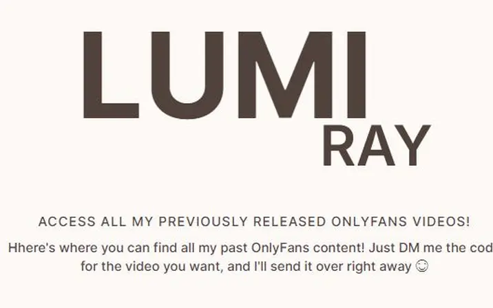 Avatar of Lumi ray/ lumiray