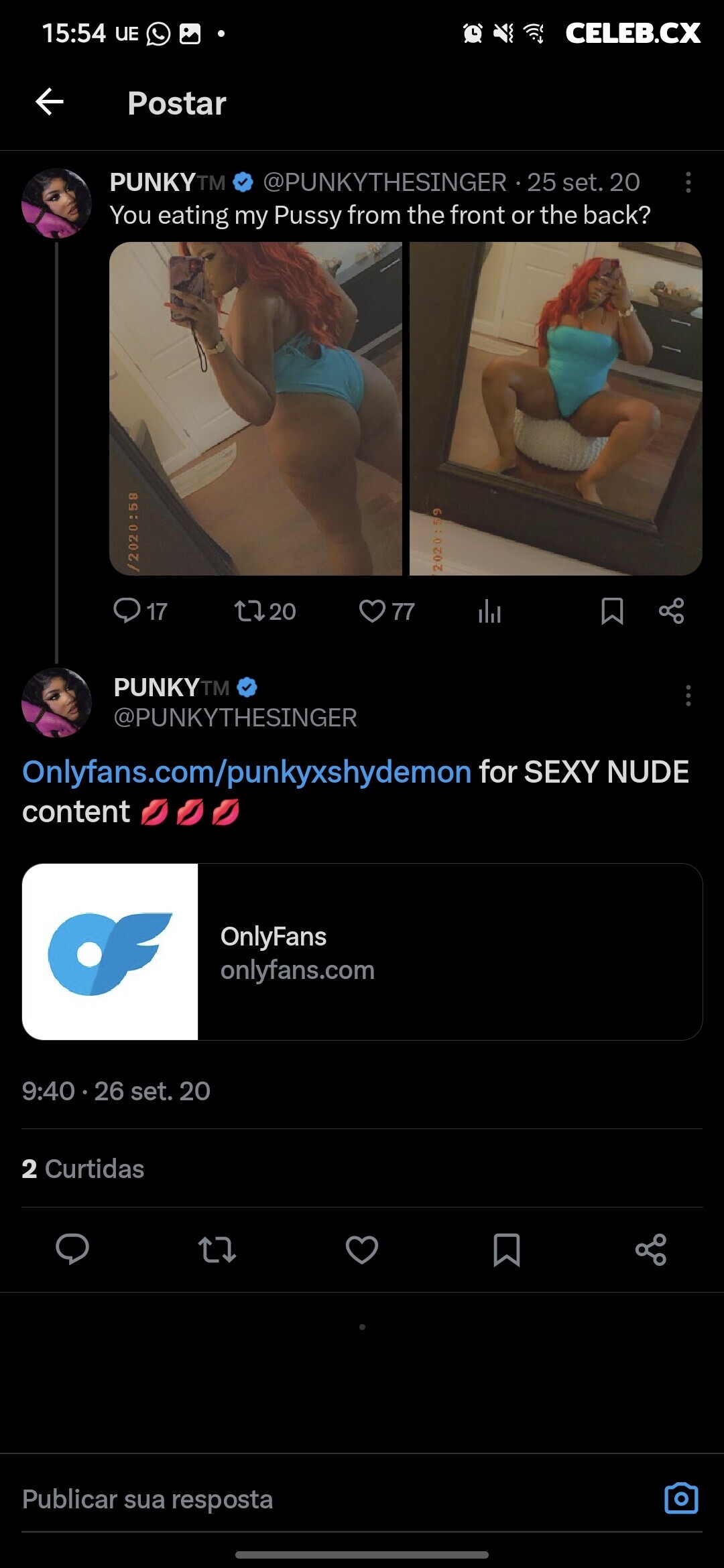 Punkythesinger aka punkyxshydemon OF that&#039;s her name Image 6273558