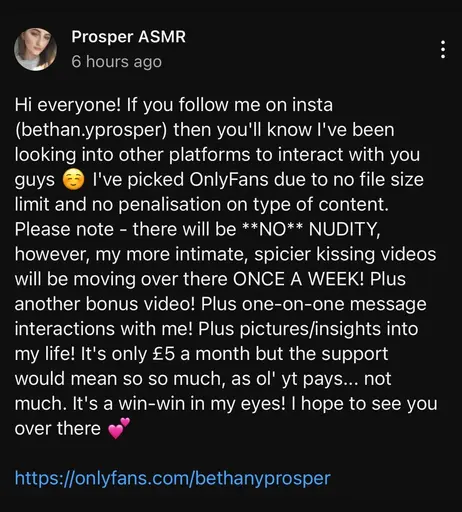 Image 8235759 from Prosper ASMR
