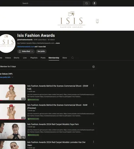 Image 8012631 from Isis Fashion Awards 2024